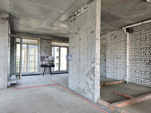 Квартира 1-комн., 72.6 м²