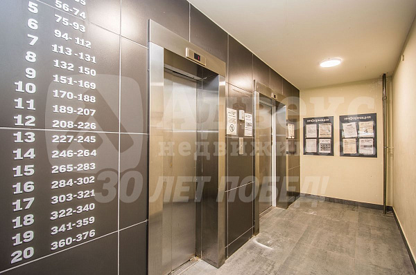 Квартира 1-комн., 35.3 м²