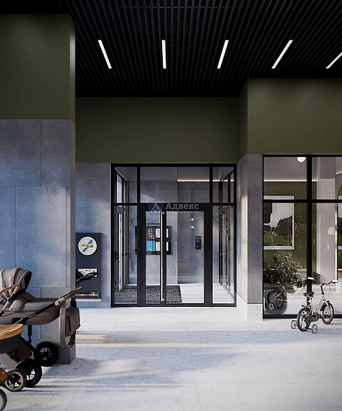 1-к квартира в новостройке, 37 кв.м.