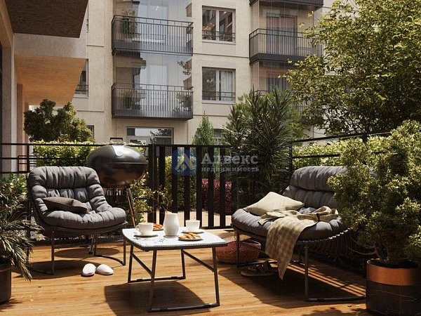Квартира 3-комн., 96.1 м² Квартира 3-комн., 96.1 м²