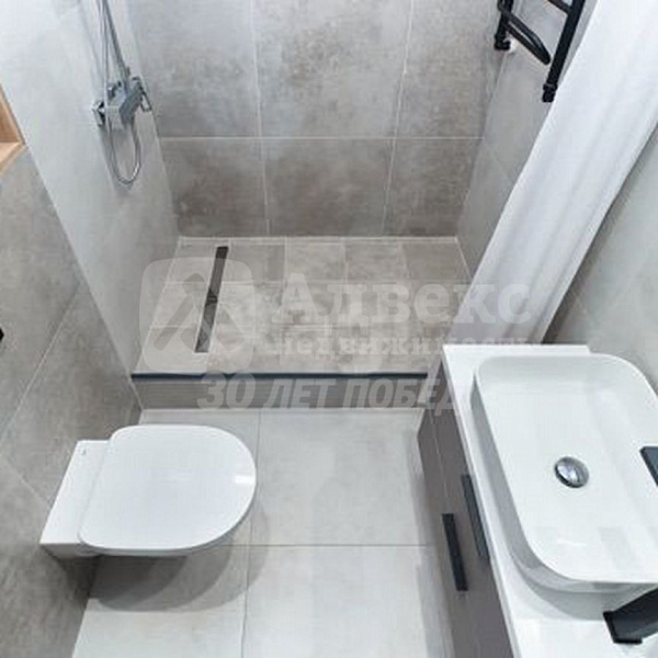 2-к квартира, 55 кв.м.