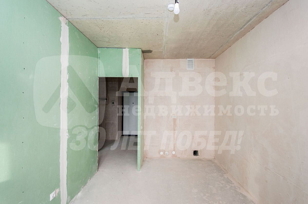 Квартира 1-комн., 37.9 м²