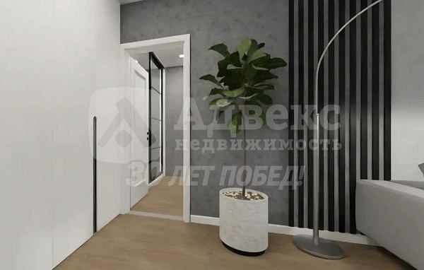 2-к квартира, 44 кв.м.