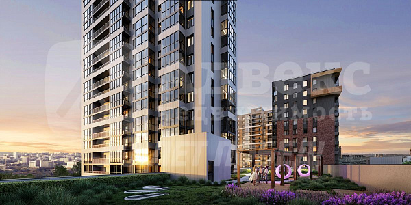 Квартира 1-комн., 44 м²