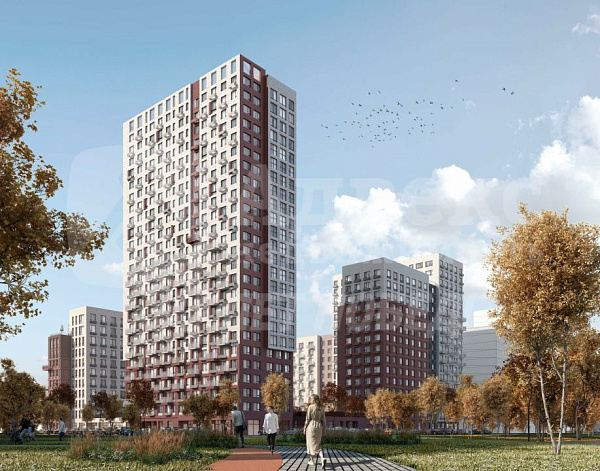 1-к квартира, 35 кв.м.