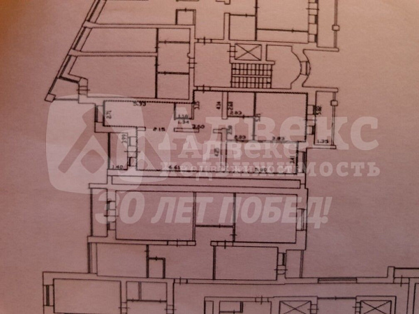 Квартира 3-комн., 105.4 м²
