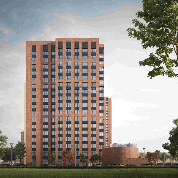 1-к квартира в новостройке, 46 кв.м.