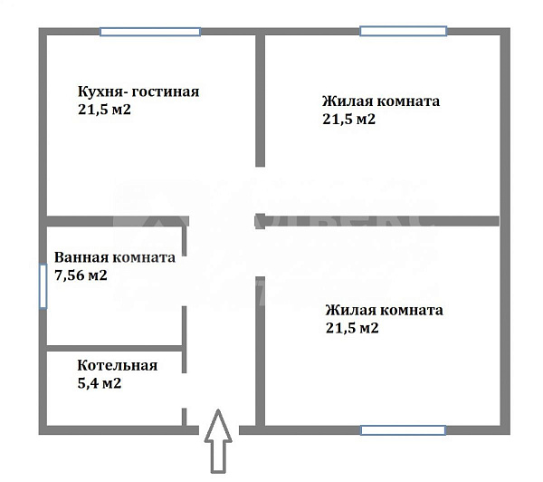 Дача/Коттедж, 90 кв.м.