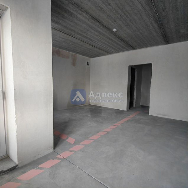 Квартира 1-комн., 54.6 м²