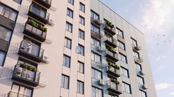 Квартира студия, 24.67 м²