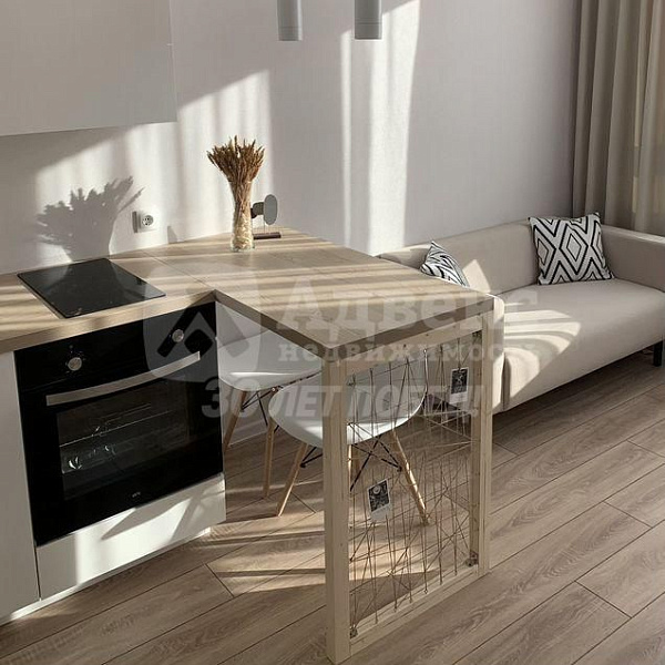 Квартира 1-комн., 33.7 м²