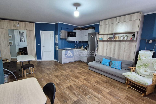 1-к квартира, 52 кв.м.