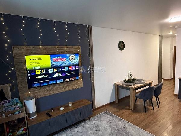 Квартира 1-комн., 46 м²