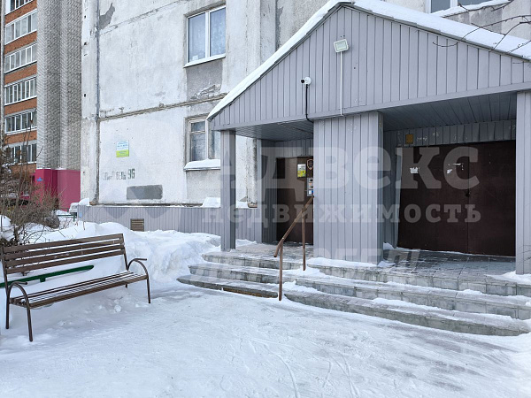 1-к квартира, 35 кв.м.