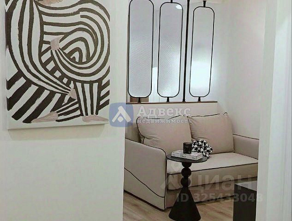 Квартира 1-комн., 44 м²