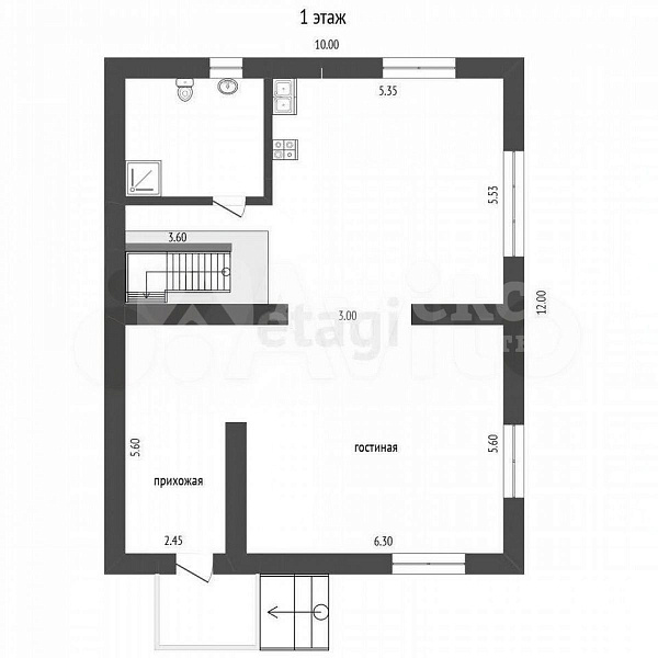Коттедж 380 м²