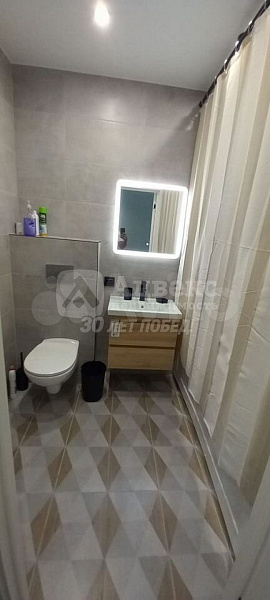 Квартира студия, 25.4 м²