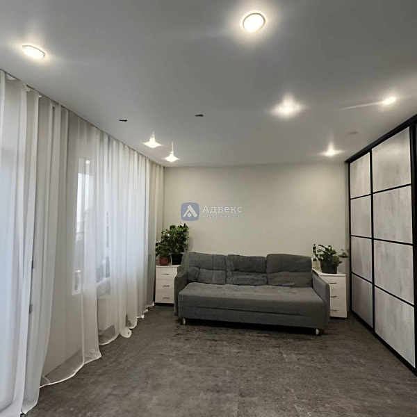 1-к квартира, 38 кв.м.