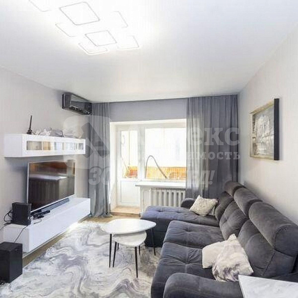 Квартира 1-комн., 46.7 м²