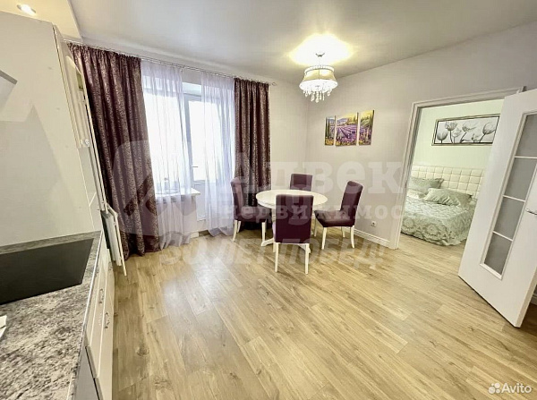Квартира 1-комн., 41 м²