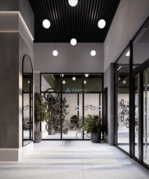 1-к квартира в новостройке, 37 кв.м.