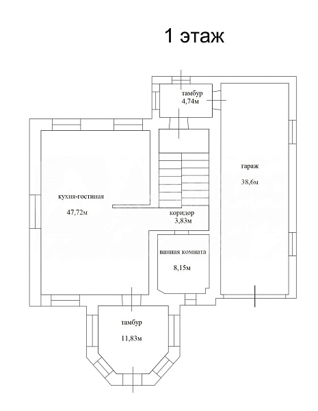 Дом 151 м²