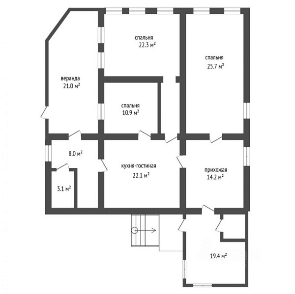 Коттедж 146 м²