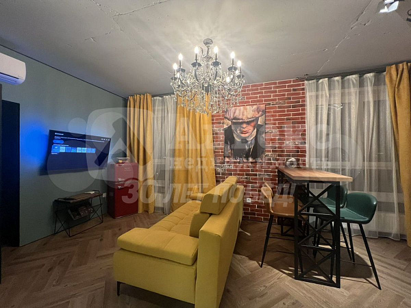 1-к квартира, 35 кв.м.