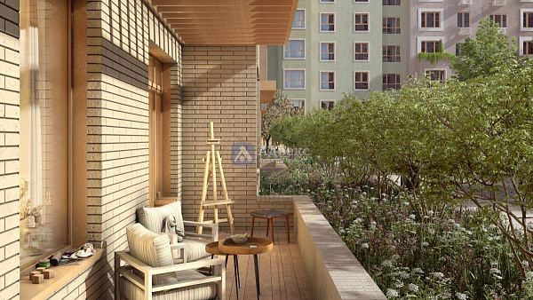 Квартира 2-комн., 54.1 м²