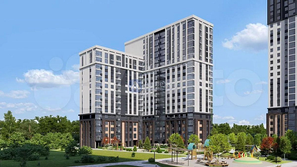 1-к квартира в новостройке, 35 кв.м.