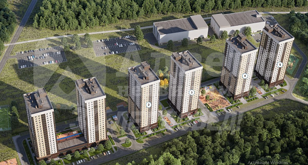 Квартира 1-комн., 35 м²