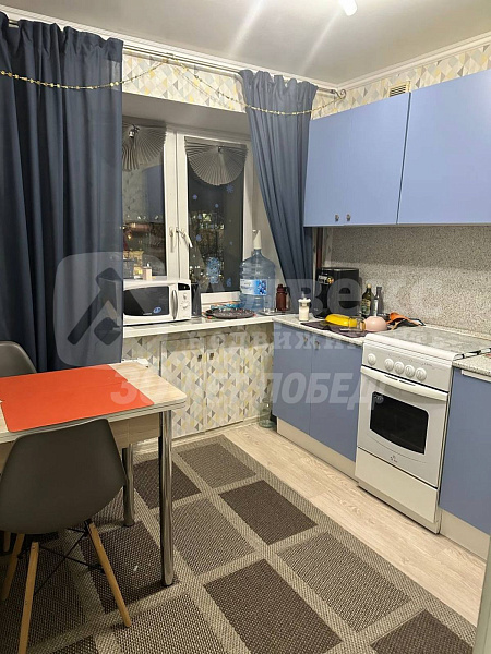 Квартира 1-комн., 39.3 м²