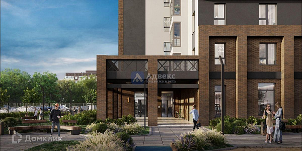 2-к квартира в новостройке, 58 кв.м.