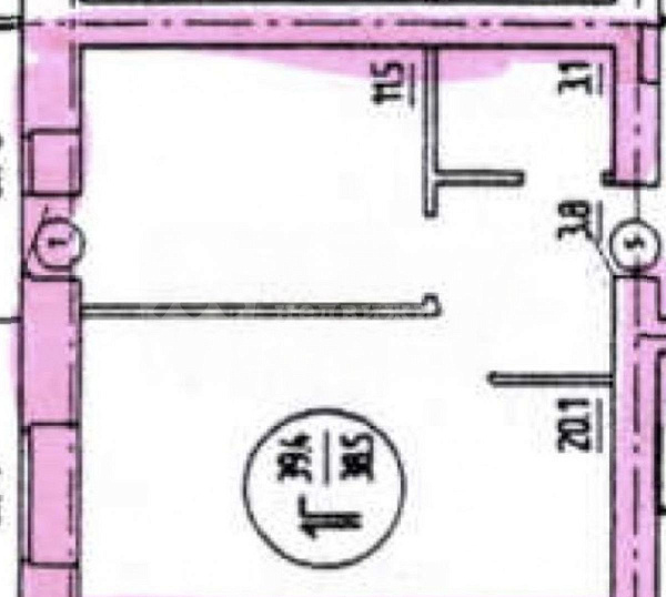 1-к квартира, 37 кв.м.