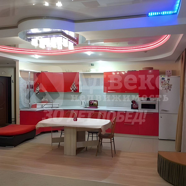 Квартира 3-комн., 93.3 м²