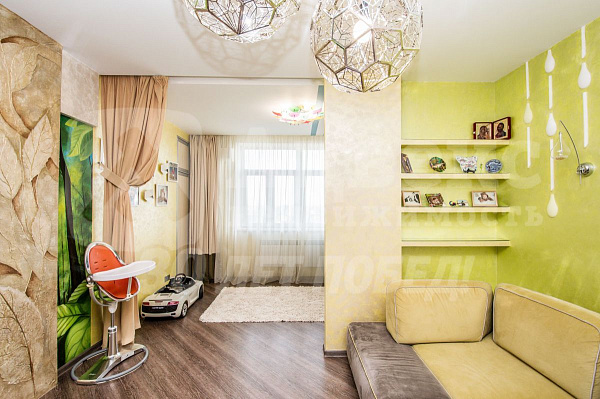 Квартира 3-комн., 61.7 м²