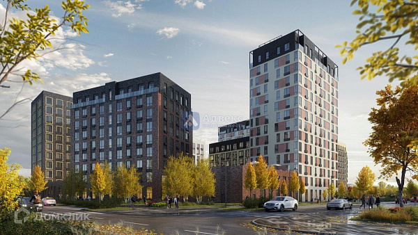 Квартира 2-комн., 62.49 м²