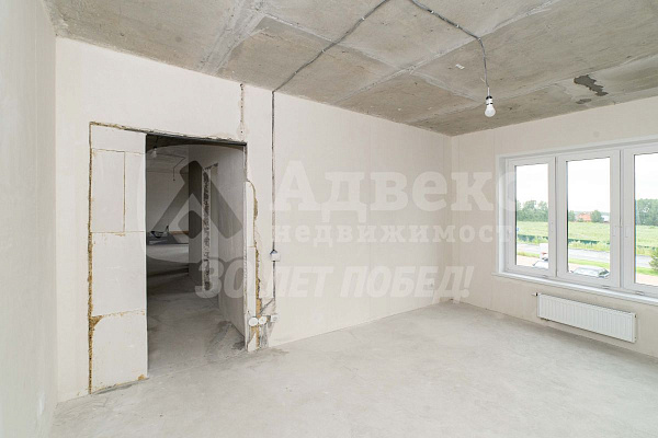 2-к квартира, 55 кв.м.
