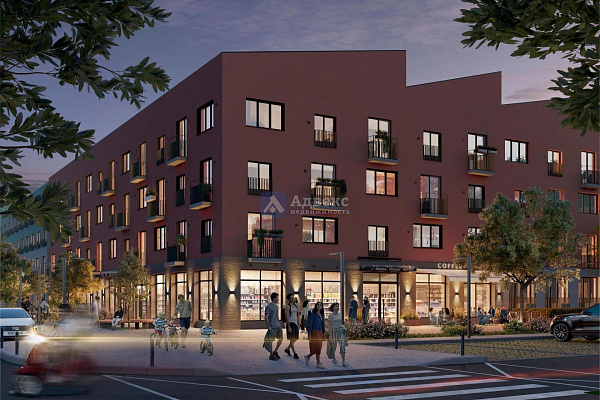 Квартира 2-комн., 68.76 м²