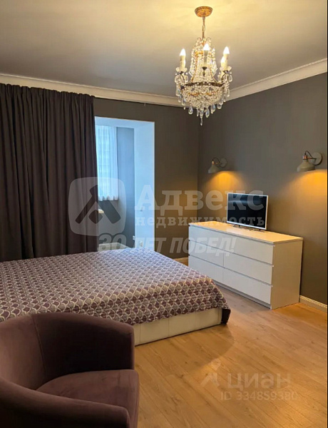 Квартира 1-комн., 42.7 м²