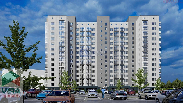 Квартира 1-комн., 38.8 м²