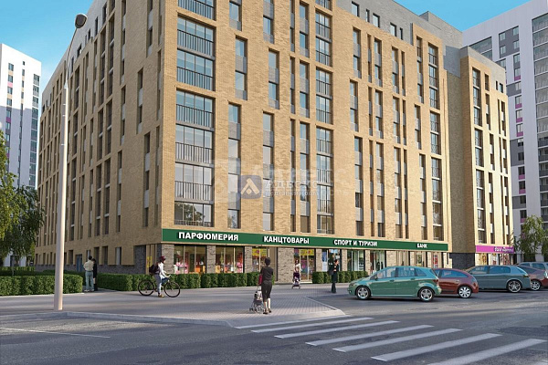 Квартира 3-комн., 93.7 м²