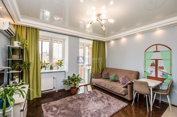 Квартира 1-комн., 37.3 м² Квартира 1-комн., 37.3 м²