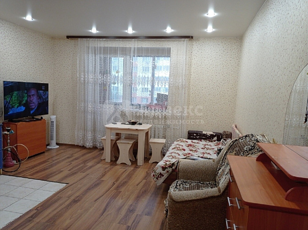 Квартира 1-комн., 52.5 м²