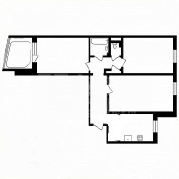 Квартира 3-комн., 65.6 м²