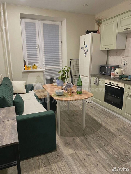 Квартира 1-комн., 34.4 м²