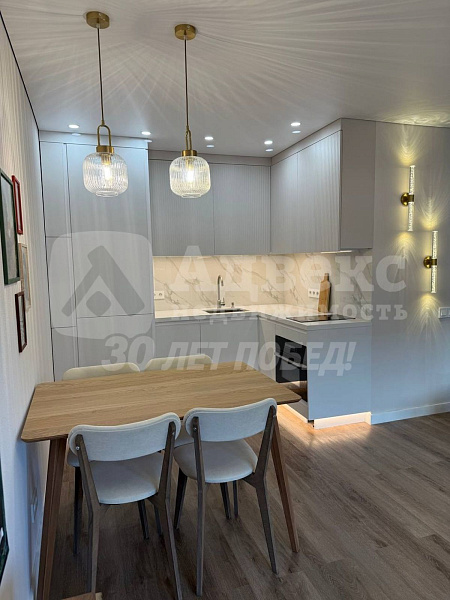 Квартира 1-комн., 39 м²