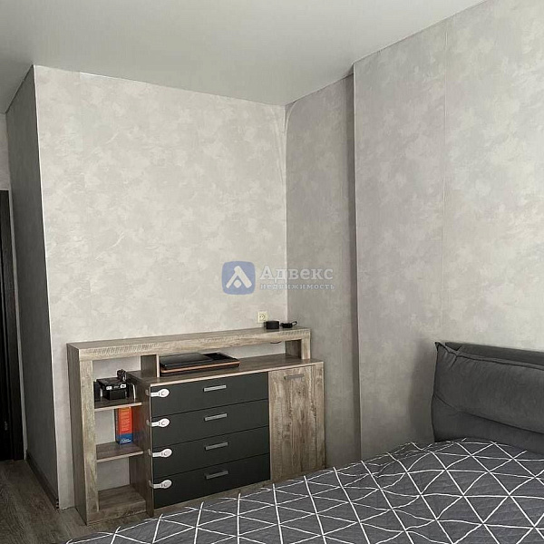 Квартира 1-комн., 43.7 м²