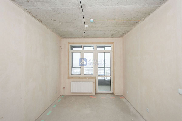 Квартира 1-комн., 41.3 м²