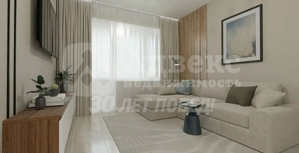2-к квартира, 51 кв.м.
